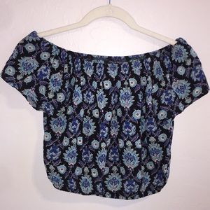 TOBI Off the Shoulder Floral Top
